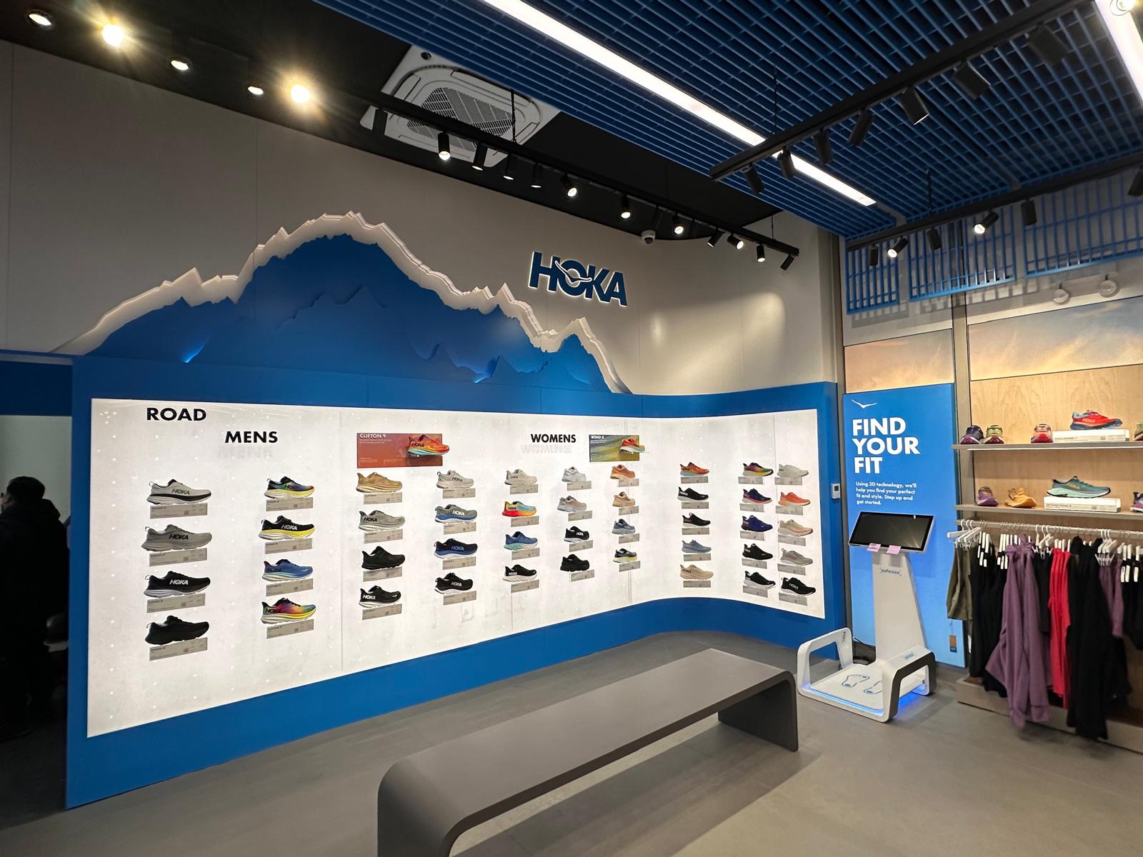 Lighting the Brand: illuminazione retail custom per Hoka New York