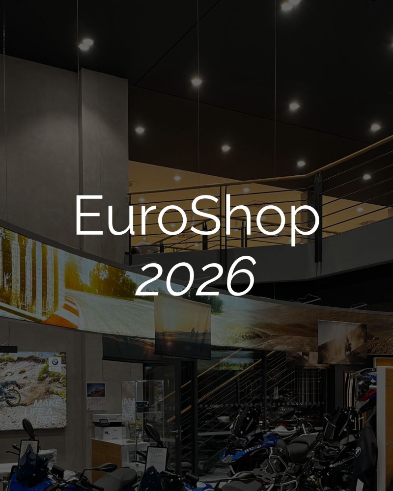 Gruppo Raina a EuroShop 2026 | Illuminazione Retail Custom